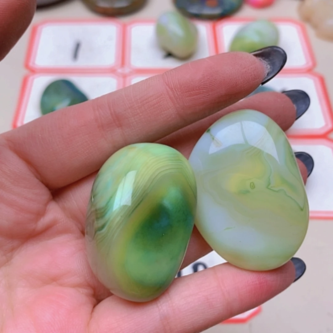 【闪购商品】未镶嵌玛瑙/玉髓珠宝半成品江**鸟