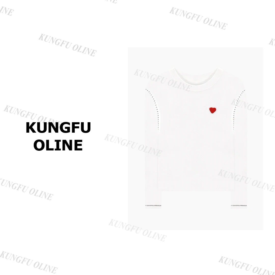 【FF】【小爱心】CT27-34秋季流光风羊毛流行印花T恤正肩