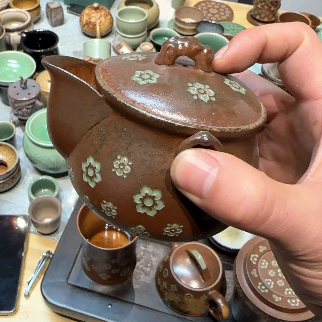 小金茶具青瓷茶器