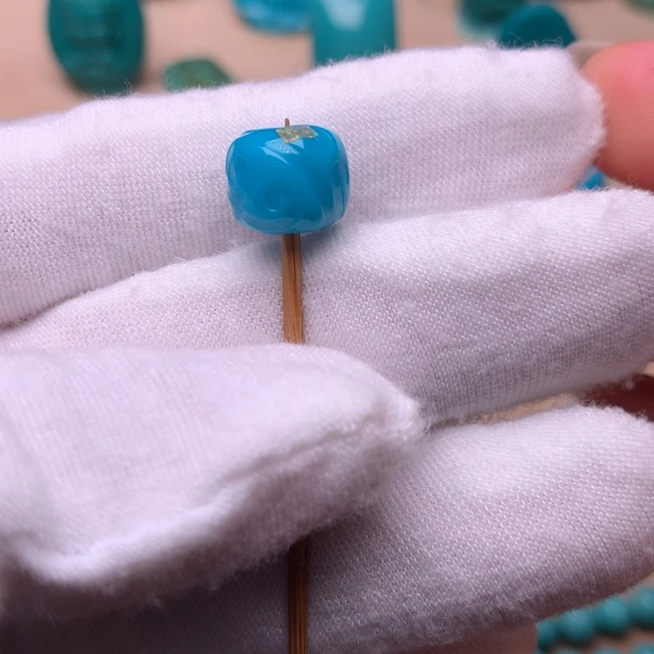 绿松石博古9.7未镶嵌