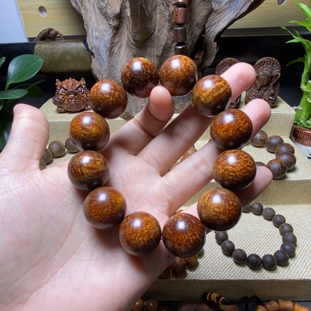 富***阳贡木印贡果冻红龙鳞20