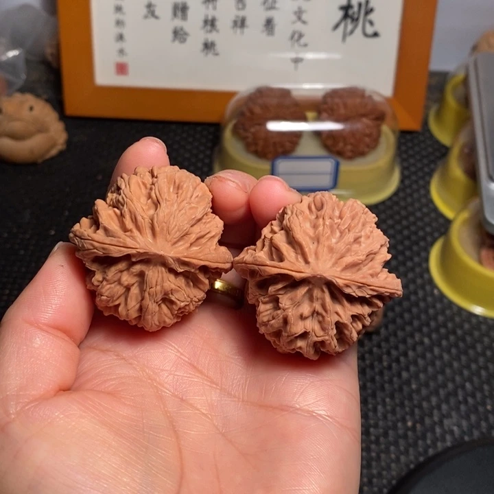 闲***着文玩核桃把件43苹果