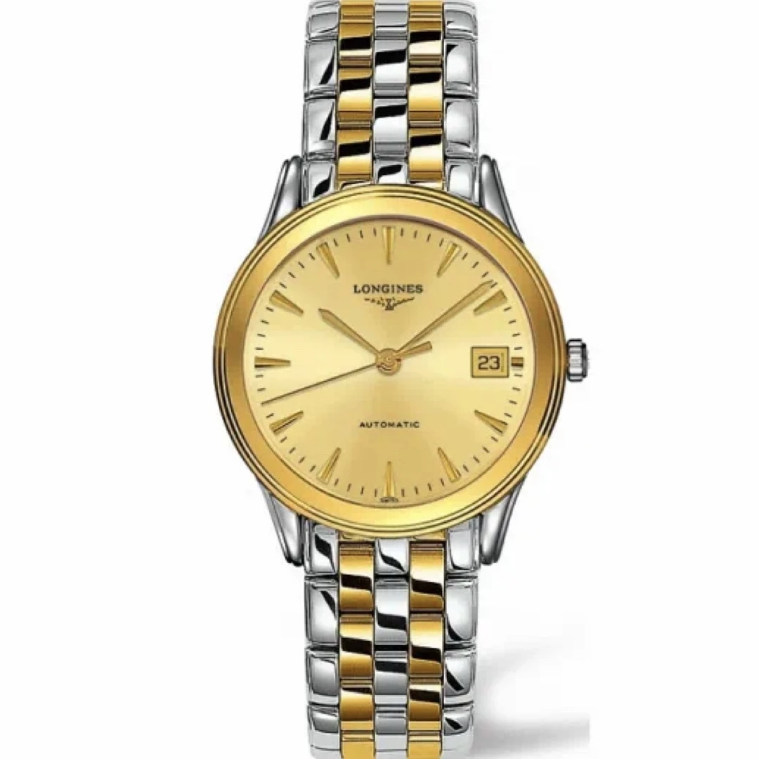 99新 Longines/浪琴 浪琴经典系列男士全自动机械表35.6表径