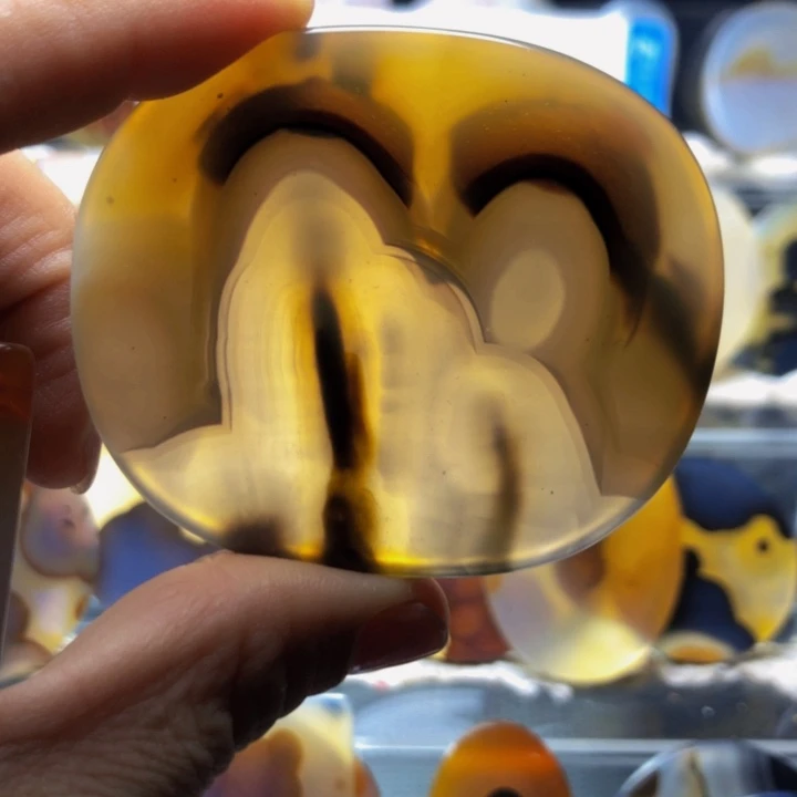 合金玛瑙/玉髓珠宝奇石180