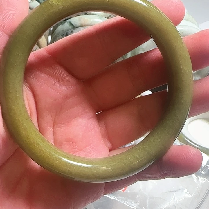 蛇纹石玉合金手镯