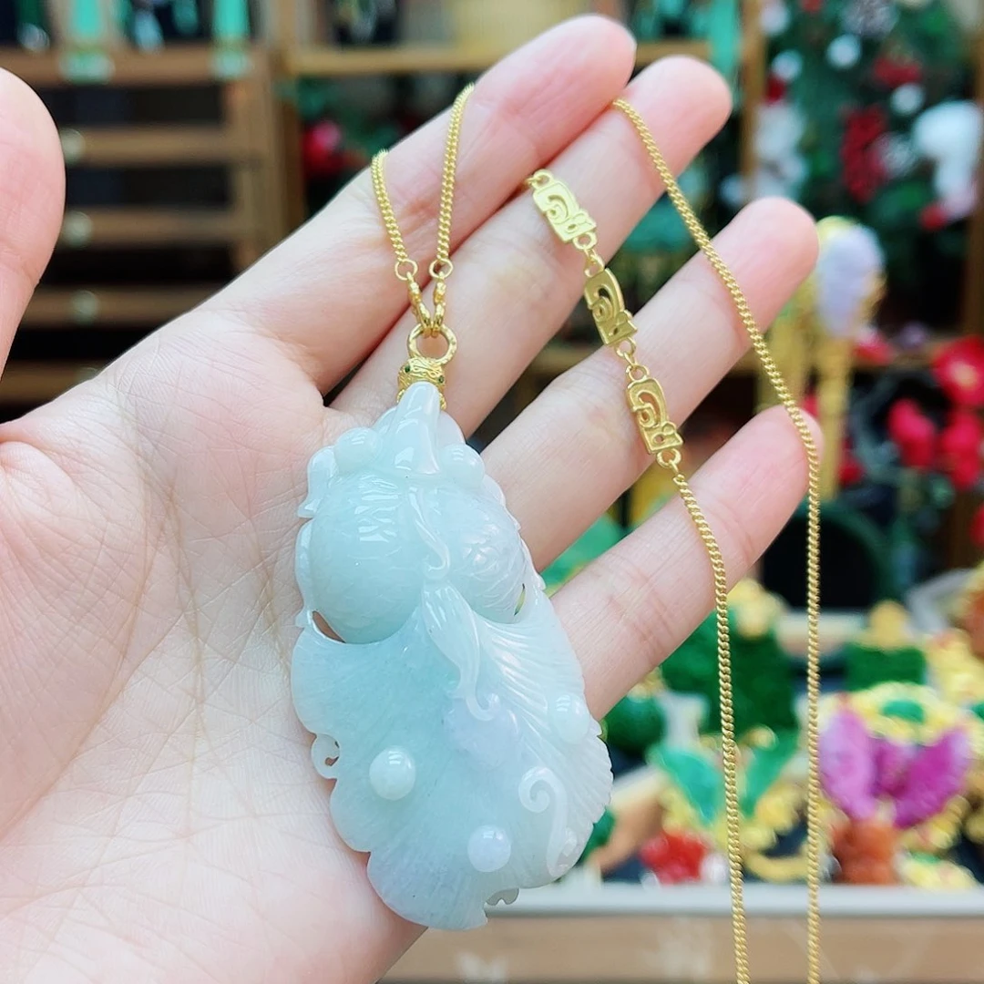 颈饰合金翡翠48小时鉴赏期1