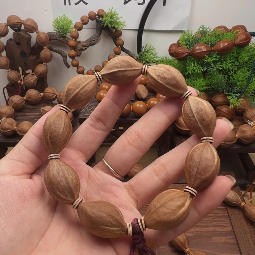 橄榄核手串18.28梅林铁核