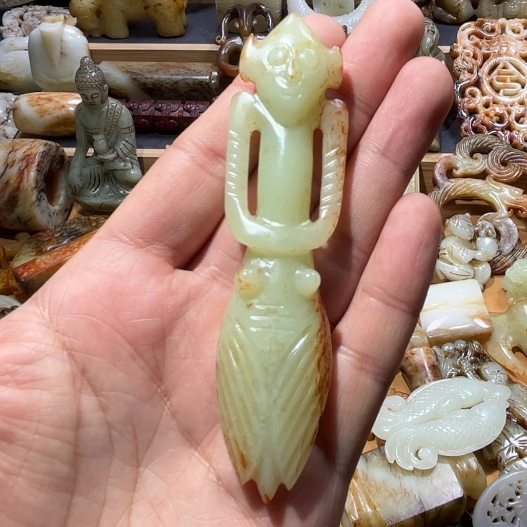 和田玉挂件未镶嵌