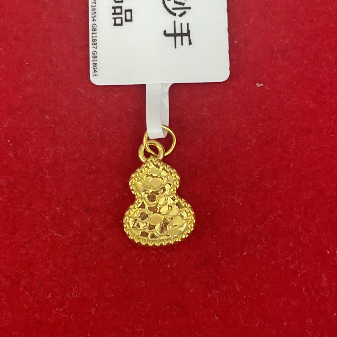 【思思专享】足金999 葫芦  GP  0.3 纳金添福