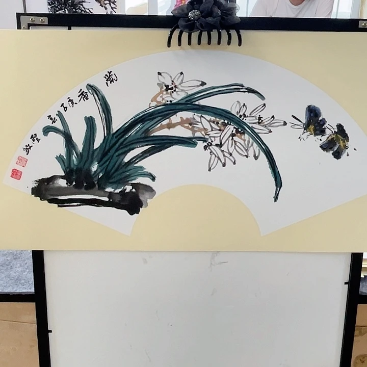 国画张圣敏先生纯手绘作品