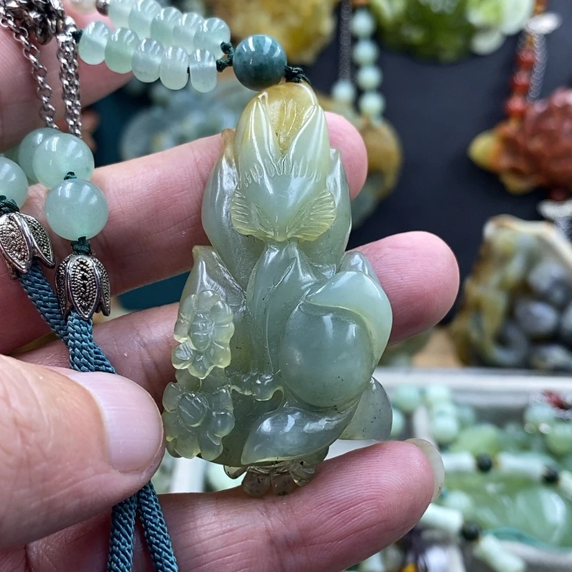 【闪购商品】未镶嵌岫玉吊坠