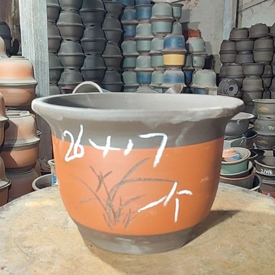 宜兴紫砂花盆清仓处理