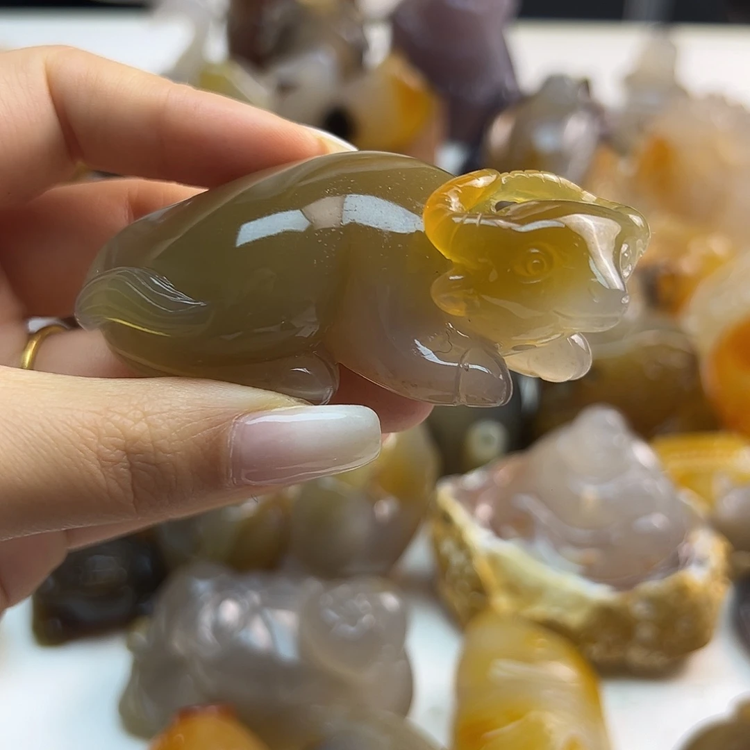 玛瑙/玉髓未镶嵌颈饰