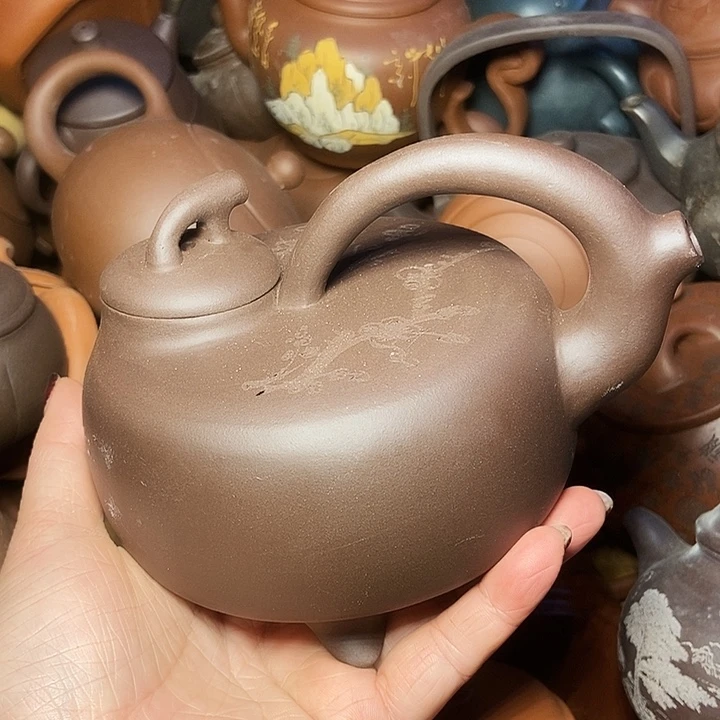 砂手工制作宜兴紫砂茶壶