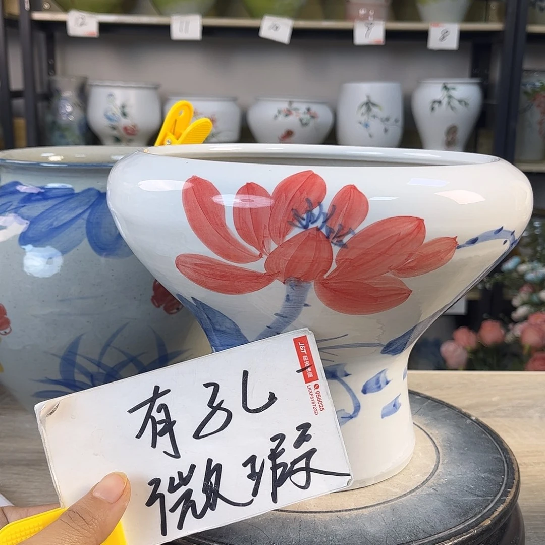 罐1xc景德镇陶瓷花盆