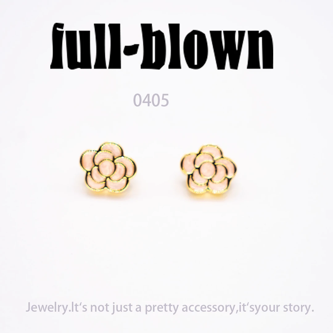 镀K金 Full biown  耳饰~0405