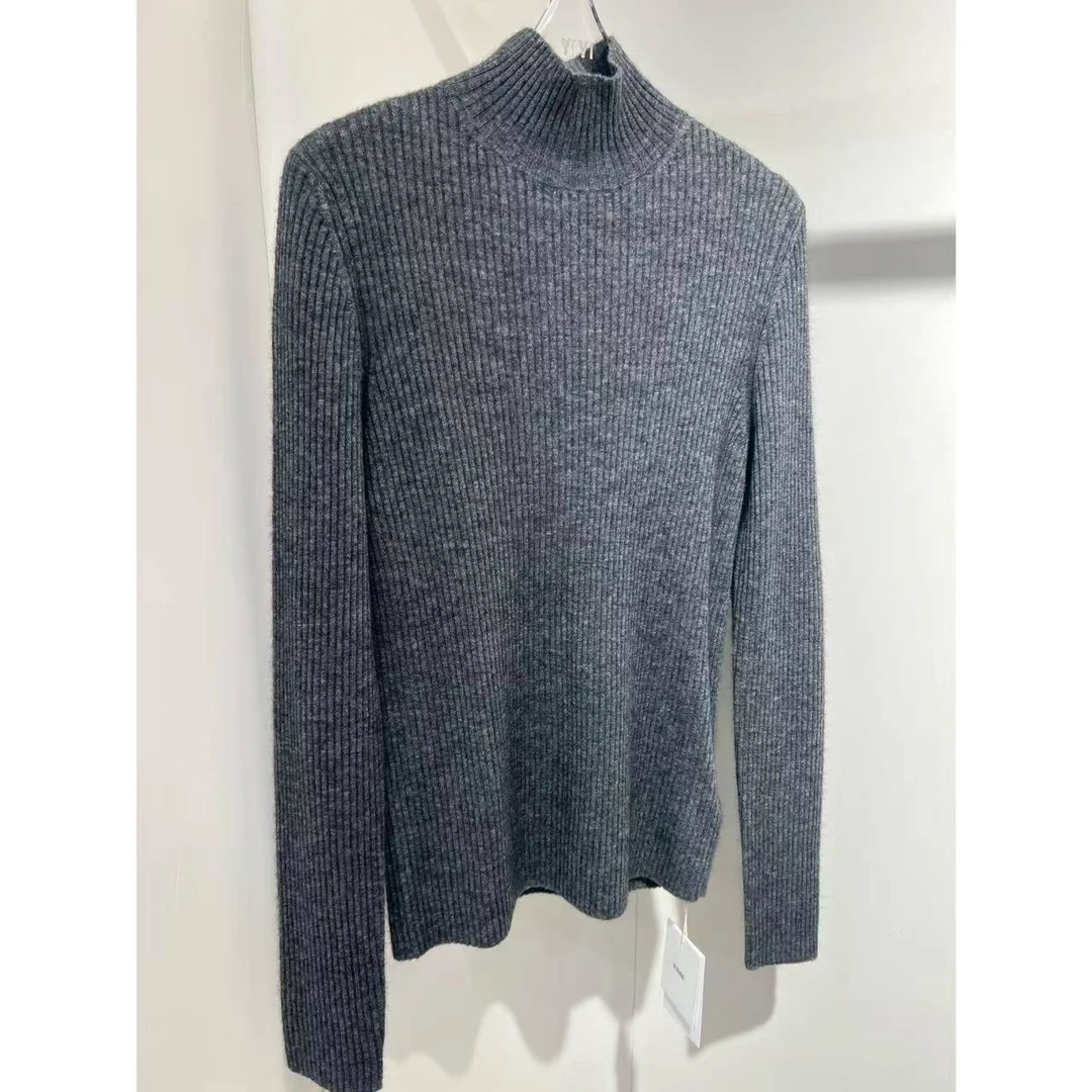 YIYI  2025秋季新品   高级时尚软糯舒适小高领羊绒修身针织毛衫