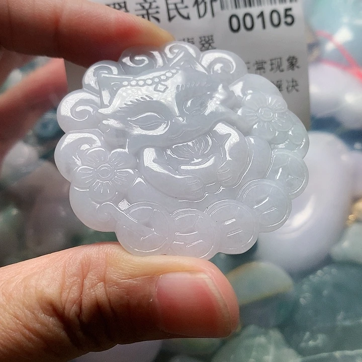 颈饰未镶嵌翡翠00000105