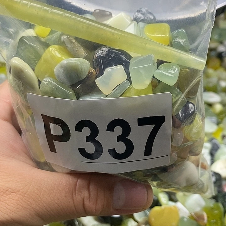 岫玉未镶嵌鱼缸石