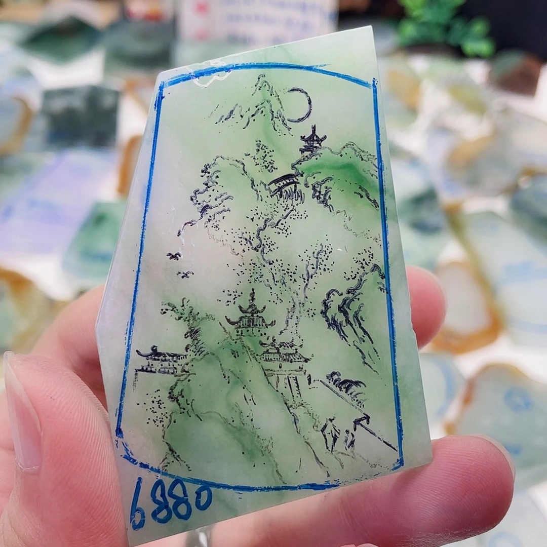 未镶嵌定制翡翠包工