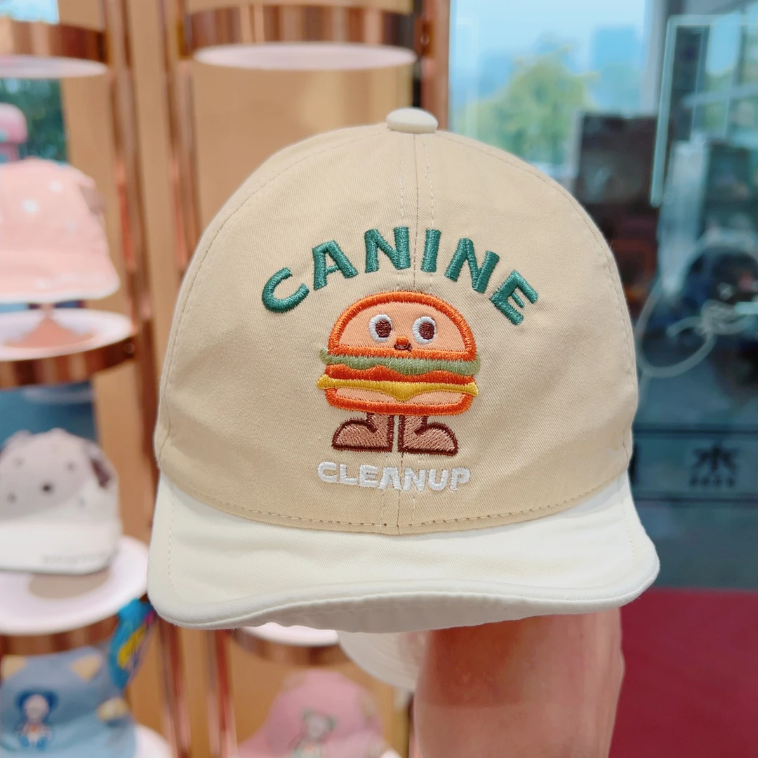 dudula/嘟嘟啦春夏款纯棉透气儿童棒球帽子男宝女宝鸭舌帽子2912