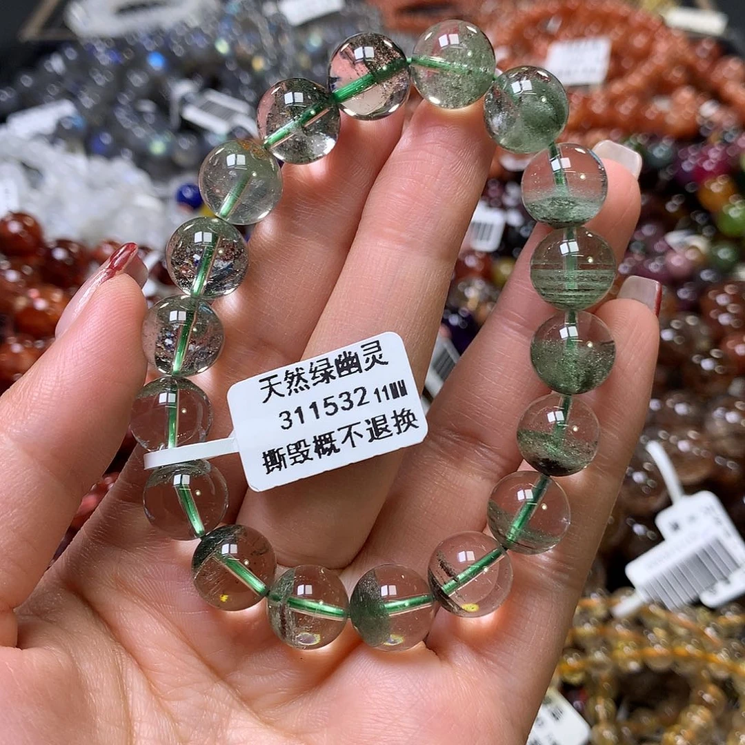 水晶手链未镶嵌，