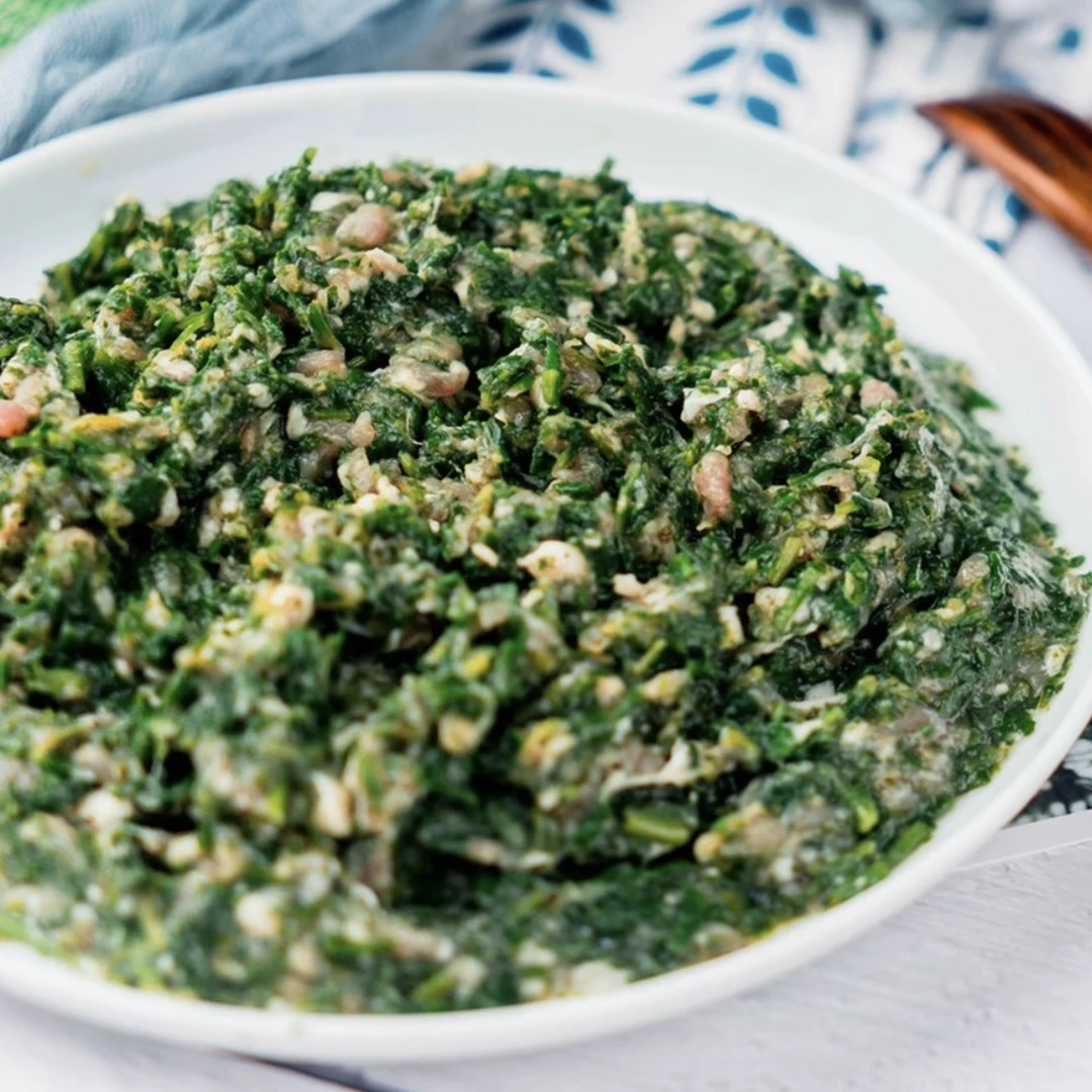 康达厨猪肉面筋荠菜馅500g/盒