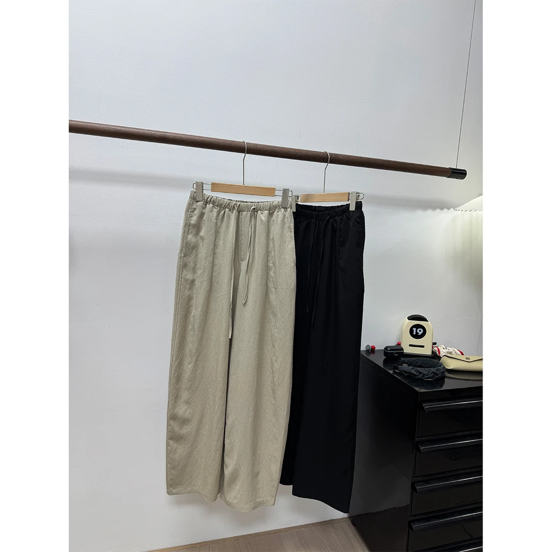做长了 裤长100cm 个高的看 莱赛尔的夏季微微豌豆的长裤