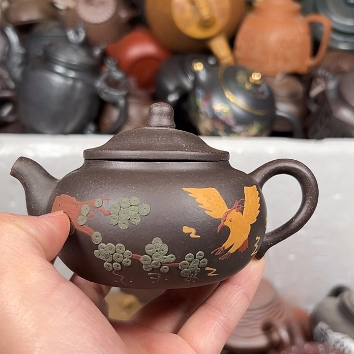 茶壶紫砂微瑕微瑕