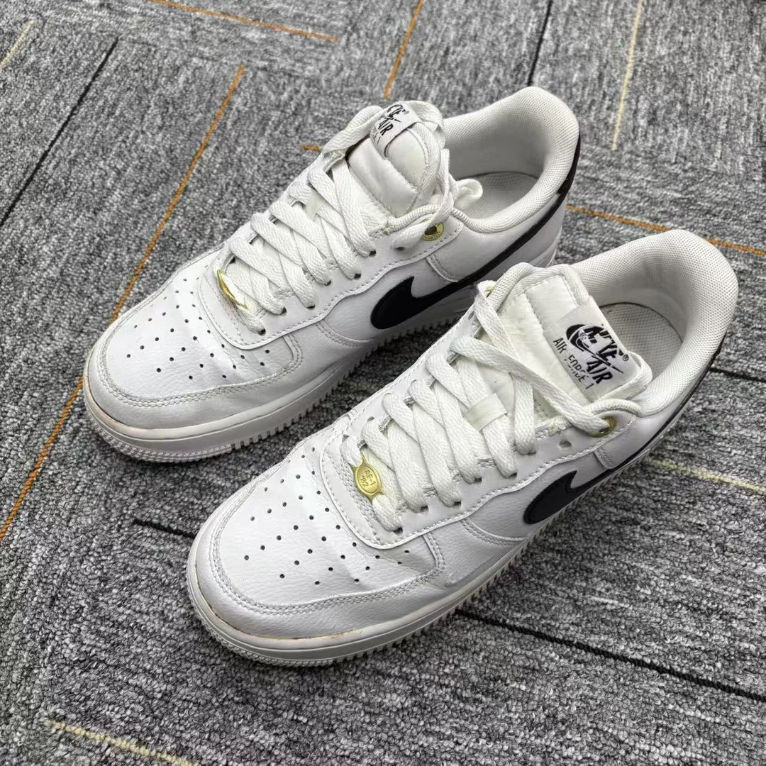 40.5码 鞋头开胶 AF1 空军 黑白/参考价1493