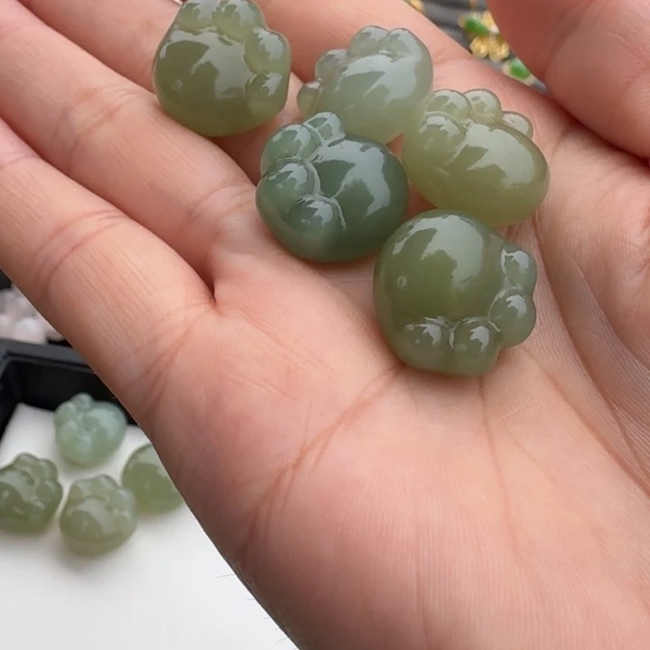 颈饰未镶嵌和田玉拍一发一多样性发货