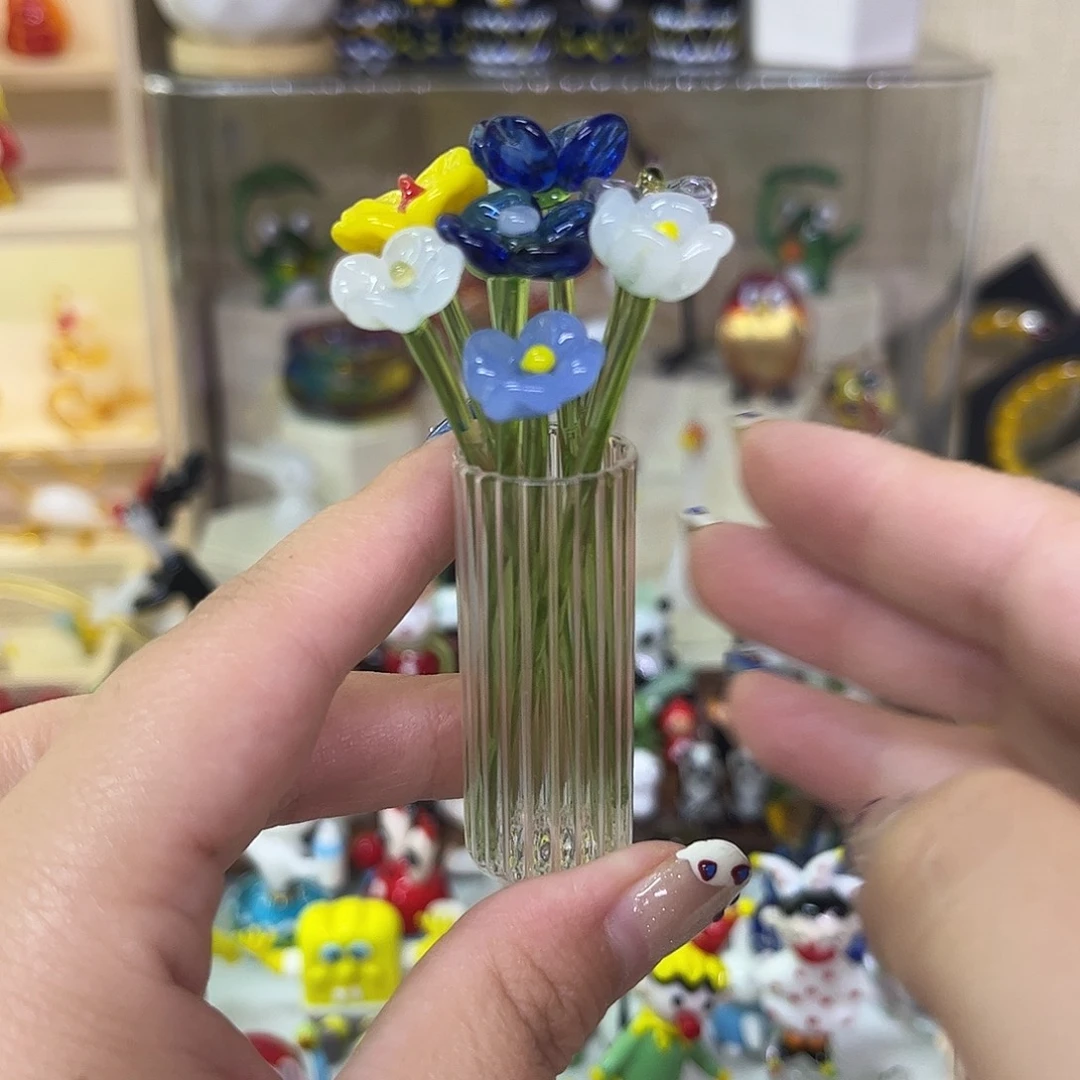 琉璃手工艺品琉璃小雏菊