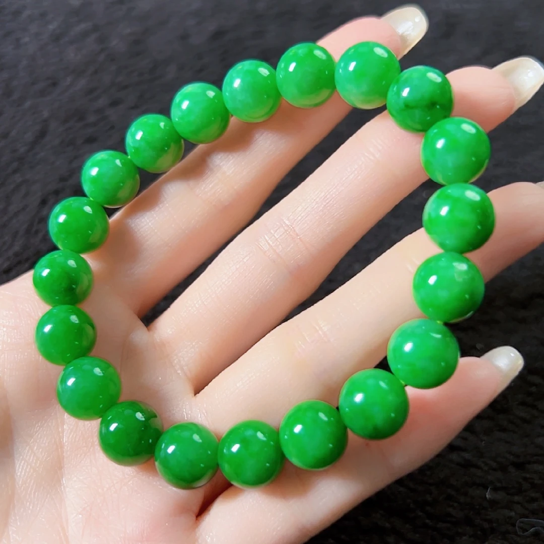 翡翠未镶嵌手串签收后24小时鉴赏期，过时不退