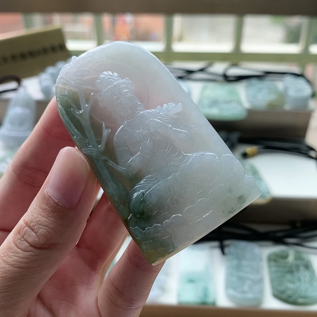【闪购商品】颈饰未镶嵌翡翠天然缅甸A货翡翠