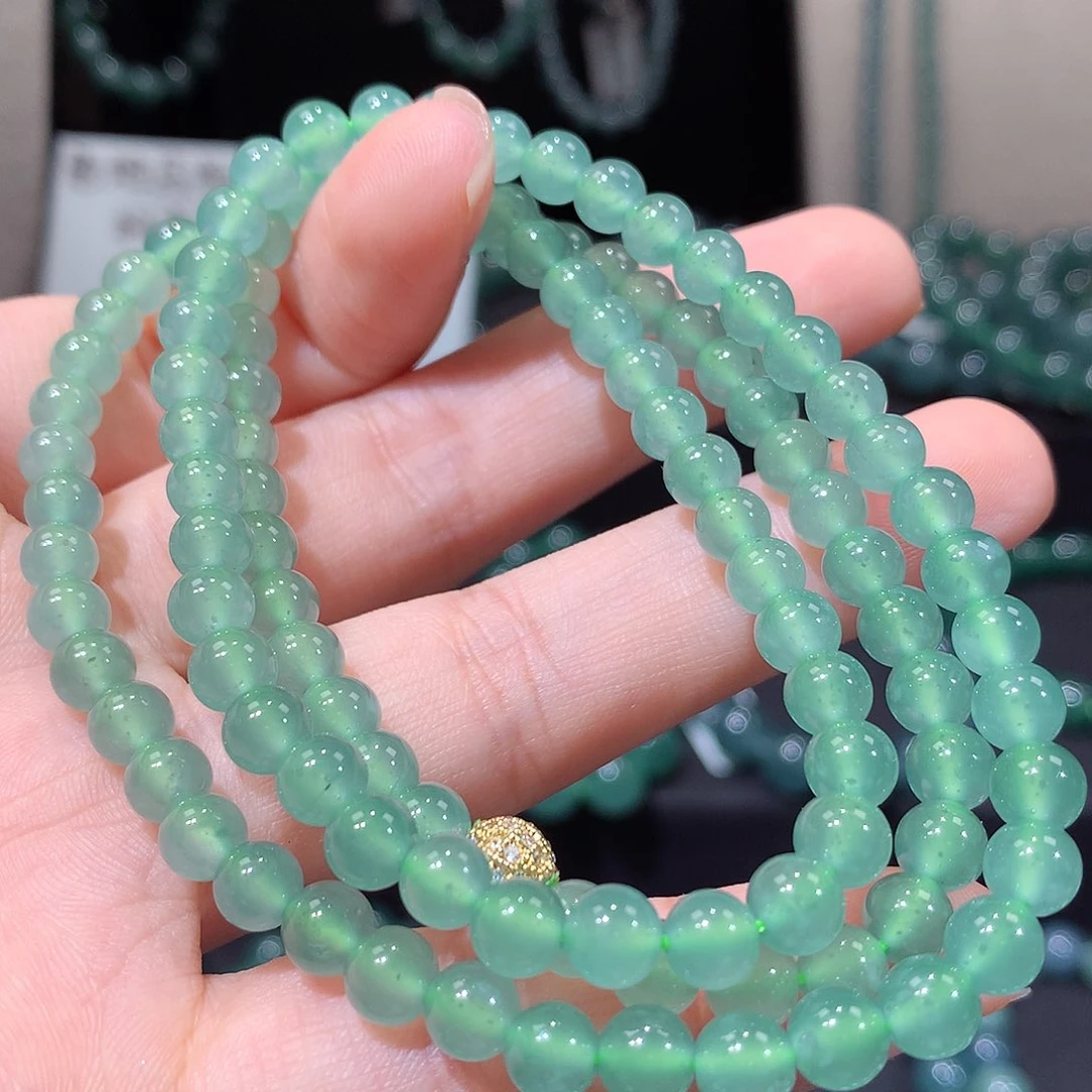 未镶嵌手链翡翠天然a货翡翠项链