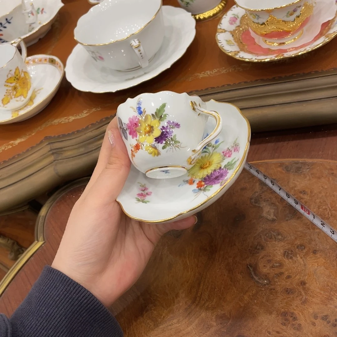 瓷片中古一等摩卡杯