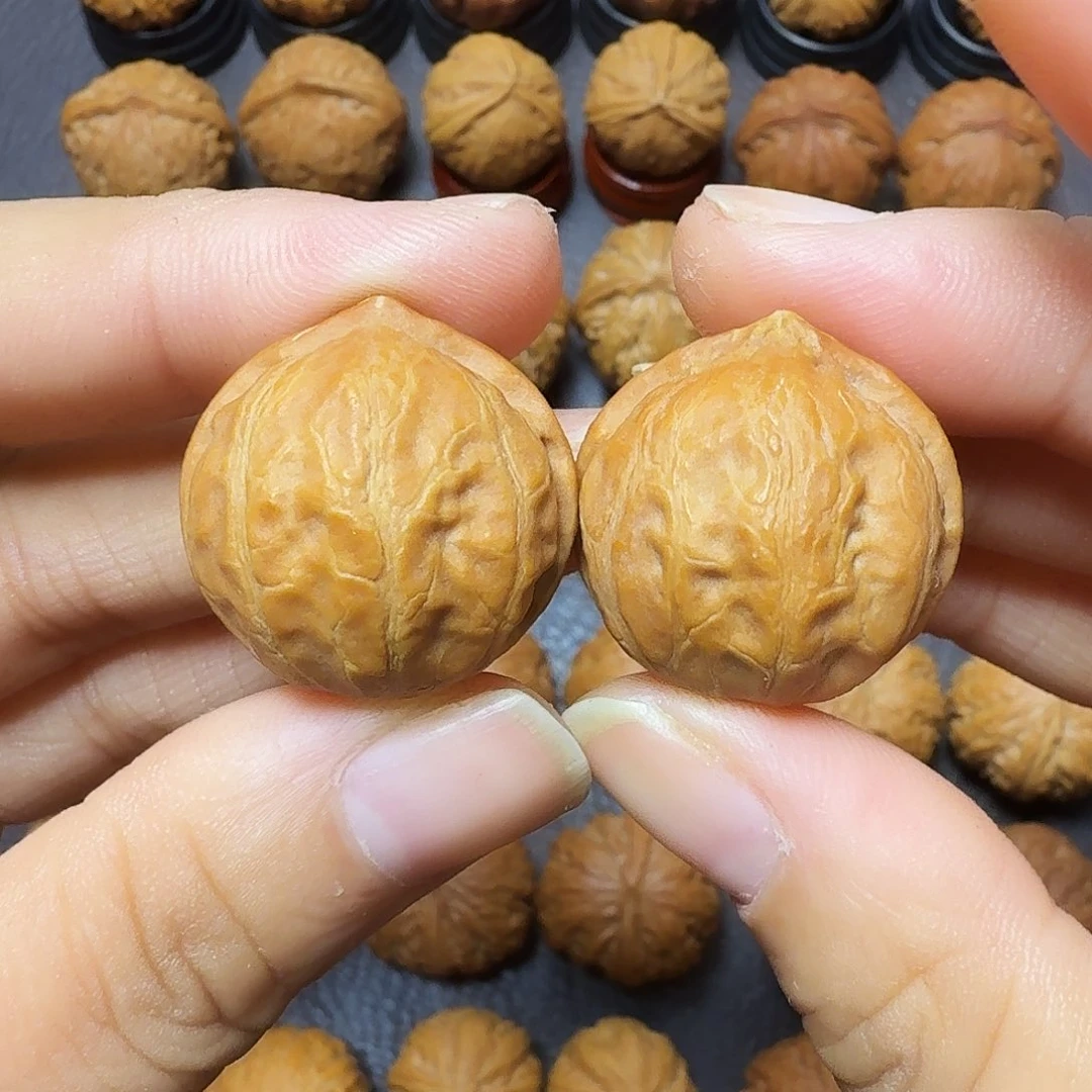 文玩核桃把件25尺小官帽002