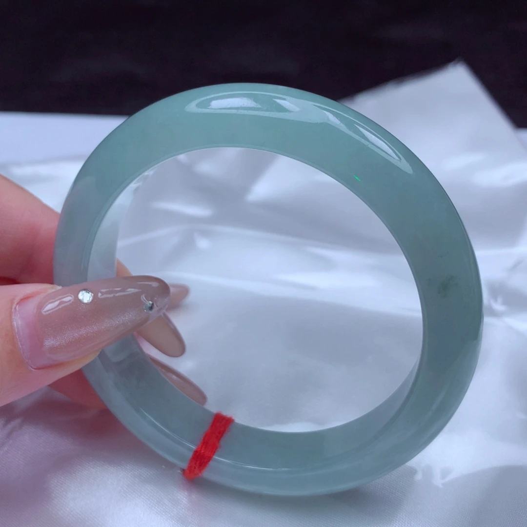 翡翠未镶嵌手镯手镯55