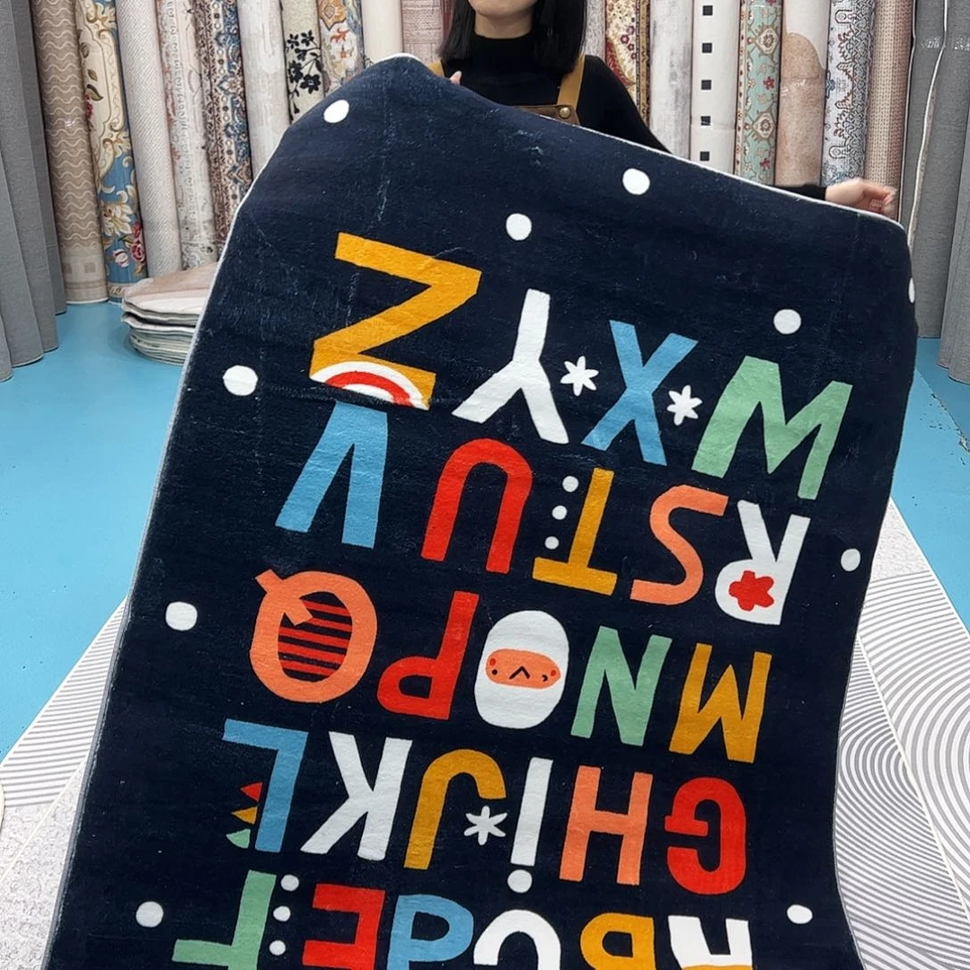 混纺120×155误差正负1-3厘米乳胶棉布底仿羊绒微瑕特价