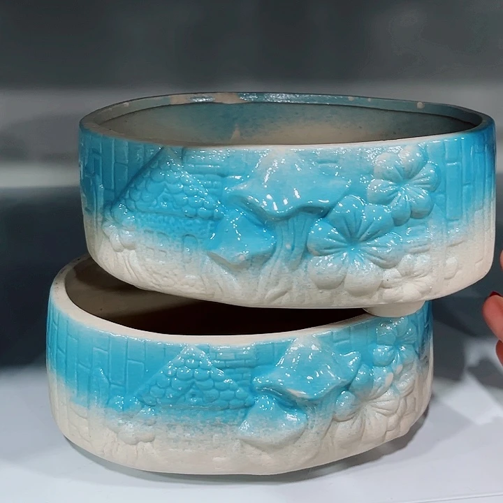 多肉陶瓷花盆满10元包邮