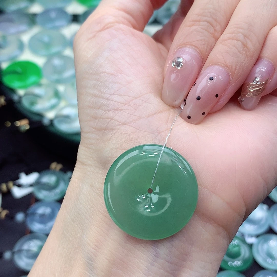 颈饰未镶嵌翡翠编号41尺寸24.8/4.8