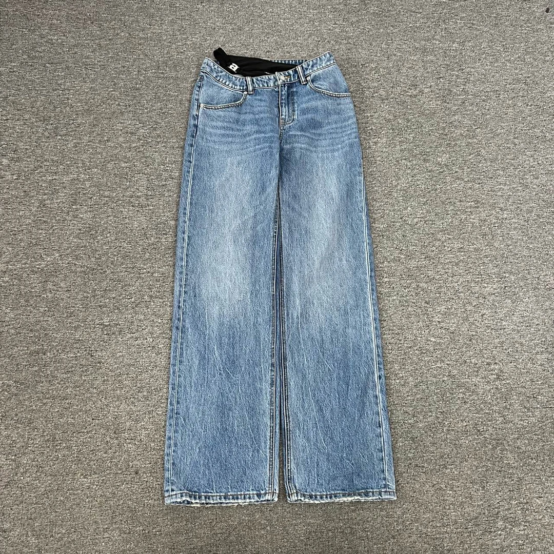 99新  AlexanderWang 亚历山大王 不对称 比基尼 牛仔裤 26码