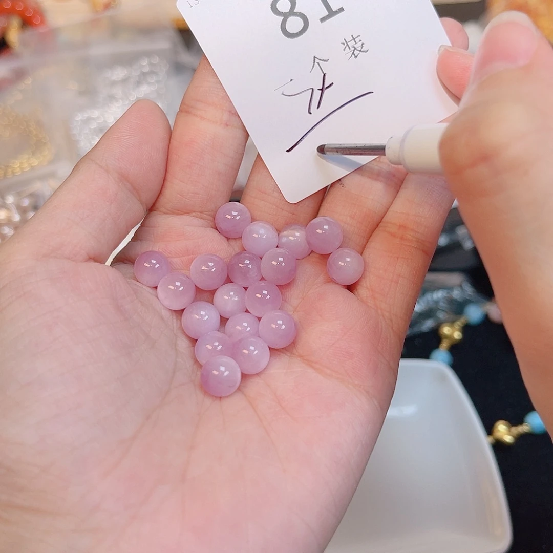 水晶珠宝半成品未镶嵌81 。