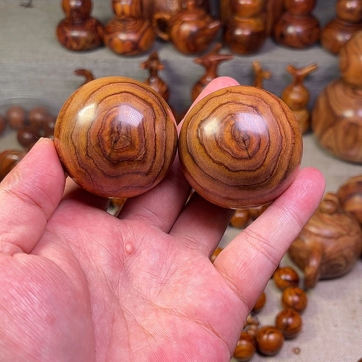 黄花梨/降香黄檀海南黄花梨5.0手球