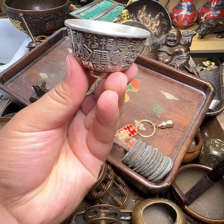 铜器办公室茶室摆件