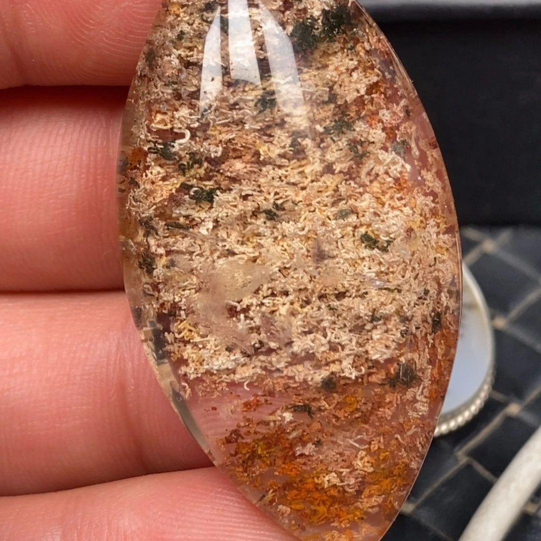 水晶颈饰未镶嵌大**～