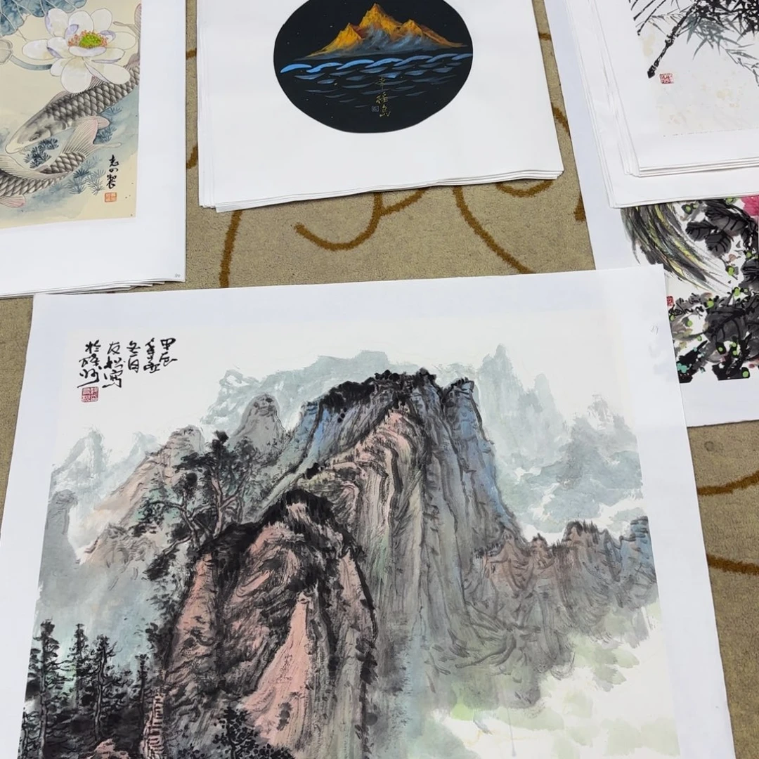 ****国画魏友松李欣主播