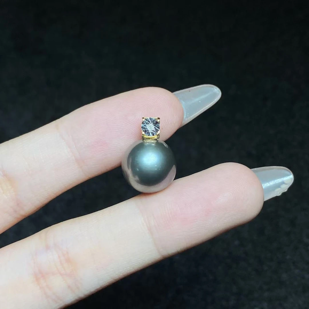 【小北好物】18K金海水珍珠吊坠约11-12mm【多样性发一】 2QH74X386