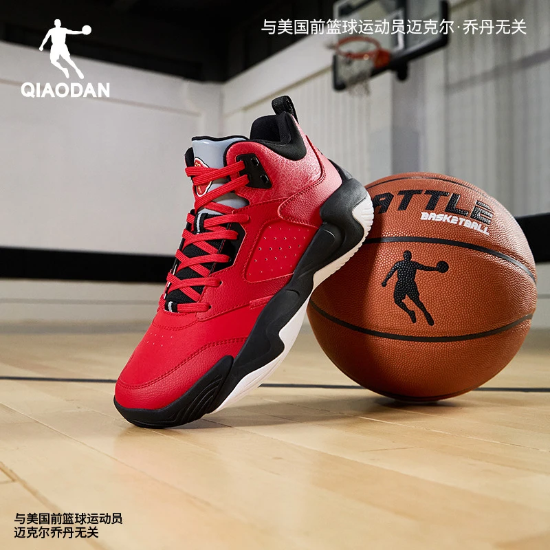 霜刃|乔丹(加绒可选)高帮防滑耐磨2025实战正版爆款篮球运动鞋
