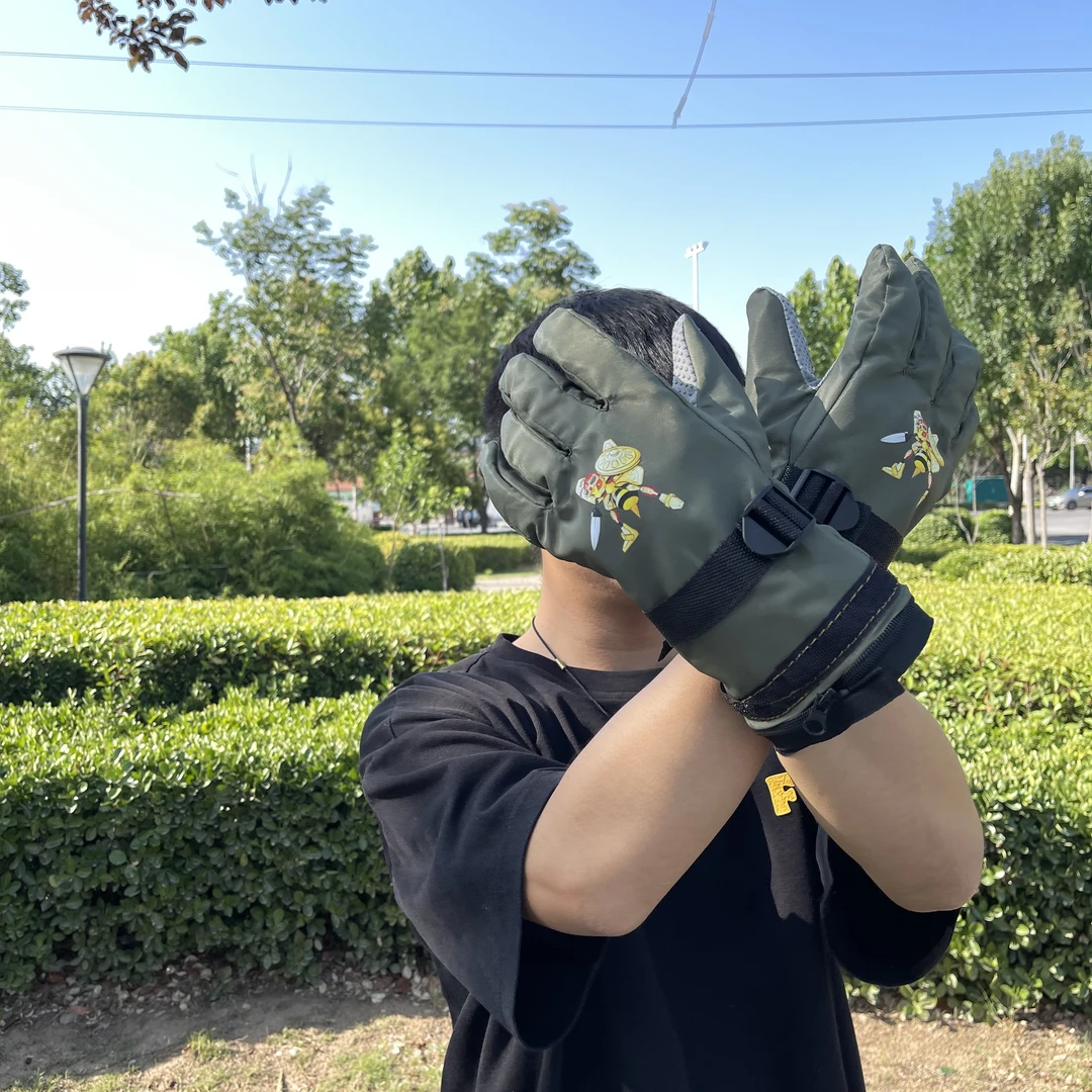 加厚耐磨防刺穿马蜂服手套抓红娘金环专用手套捉马蜂专用耐刮